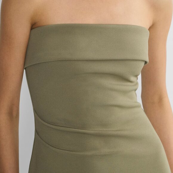 Babaton FigureKnit™ Eyecatcher Dress | Limited Edition — Sundried Olive - Picture 6 of 8